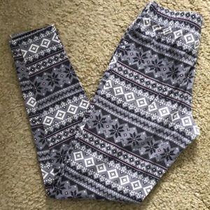 Winter Printed Leggings